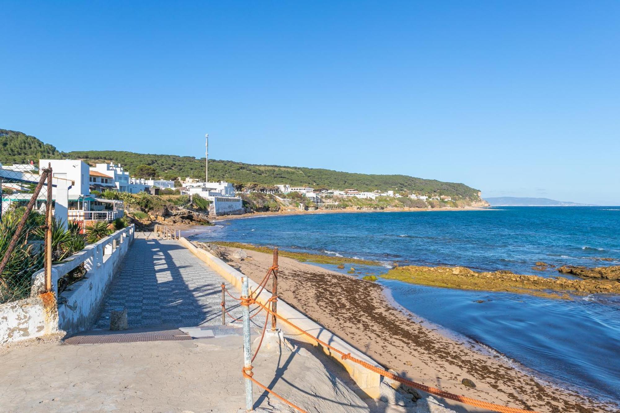 Adosado Nuevo Con Piscina, Playa, Garaje Y Jardin Los Canos De Meca Bagian luar foto