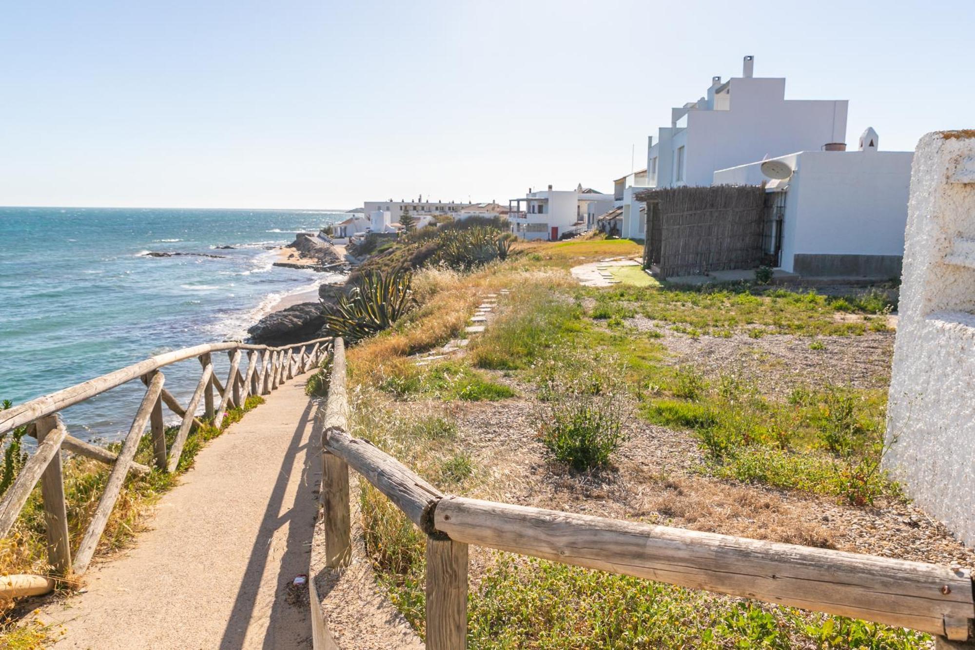 Adosado Nuevo Con Piscina, Playa, Garaje Y Jardin Los Canos De Meca Bagian luar foto