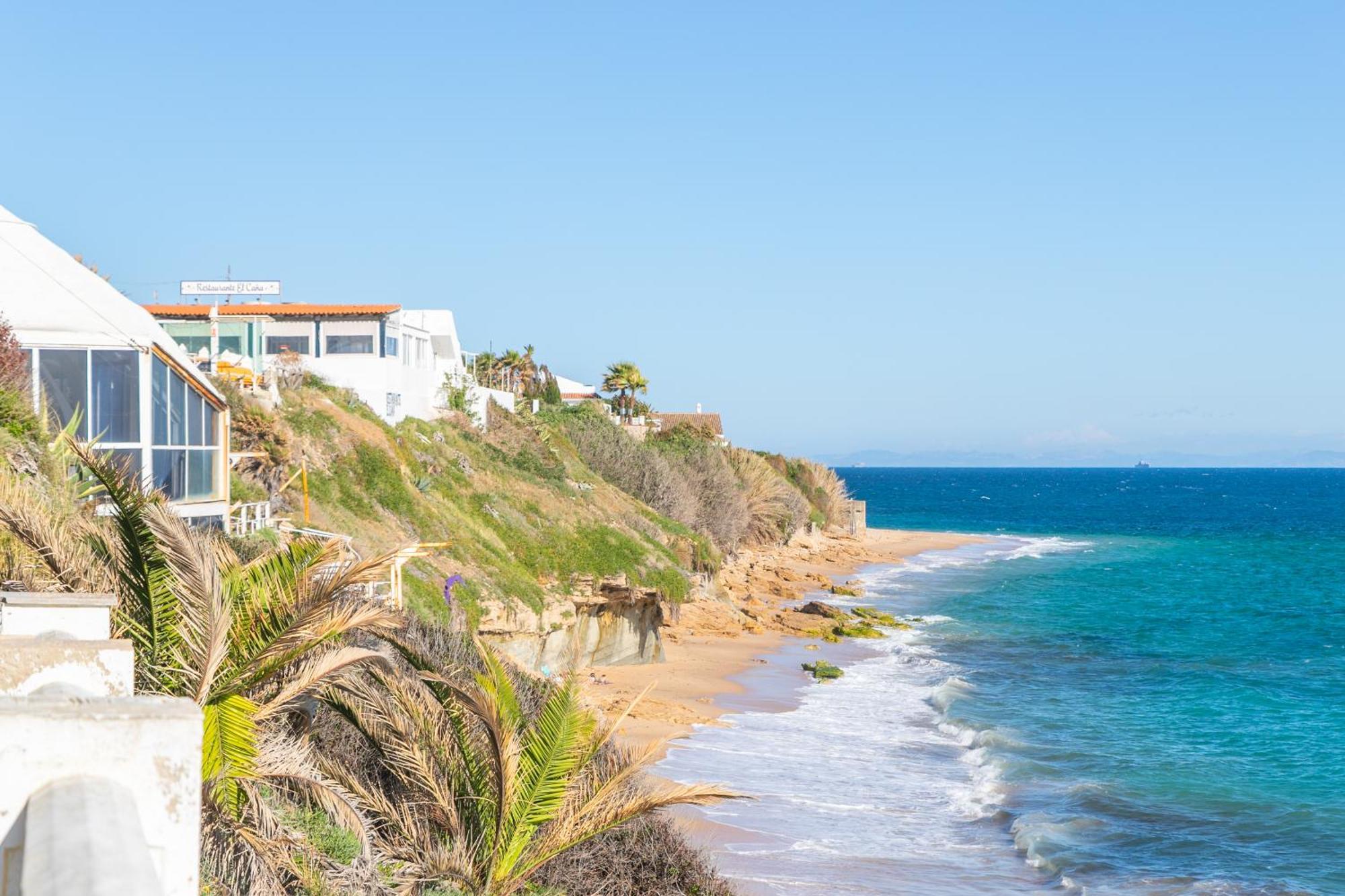 Adosado Nuevo Con Piscina, Playa, Garaje Y Jardin Los Canos De Meca Bagian luar foto